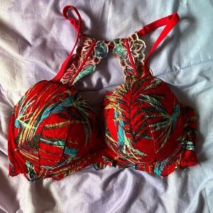 Vs pink tropical bralette 36DD